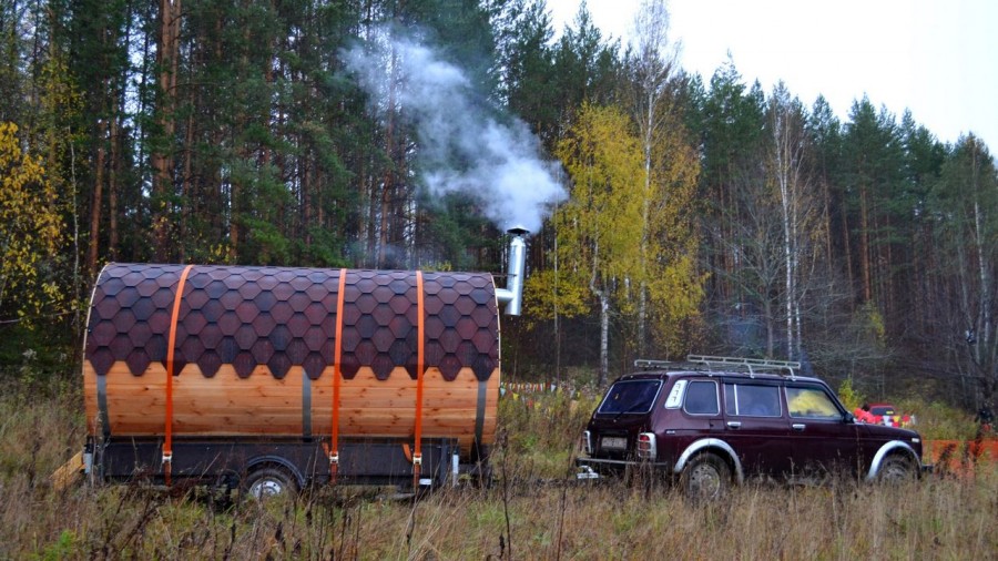 Банька на колесах к дому в москве: фотографии, цены и отзывы - 101sauna.ru