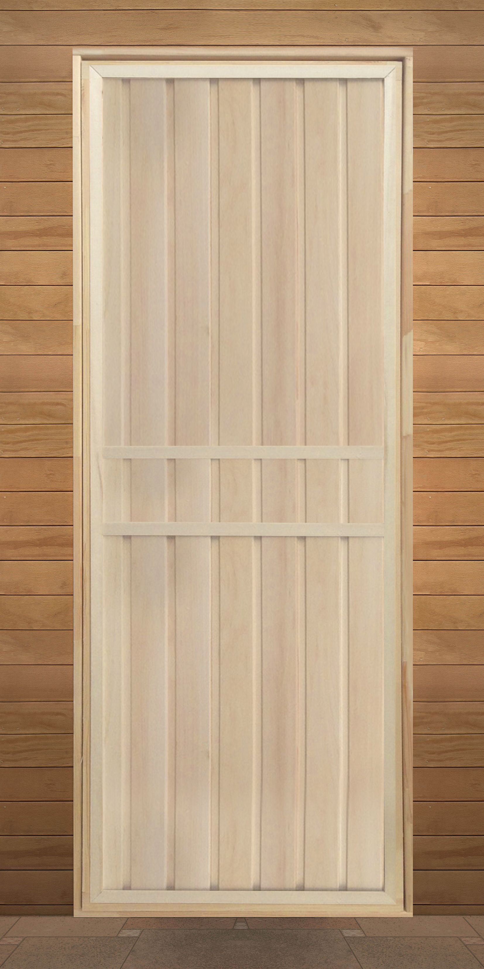Традиционные правила расчета размера двери в парилку