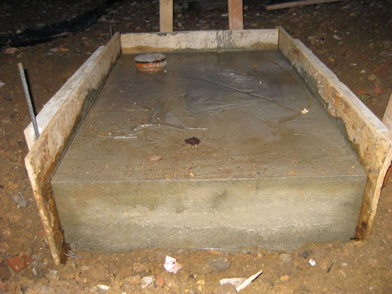 Фундамент в бане под печь своими руками: пошаговая инструкция