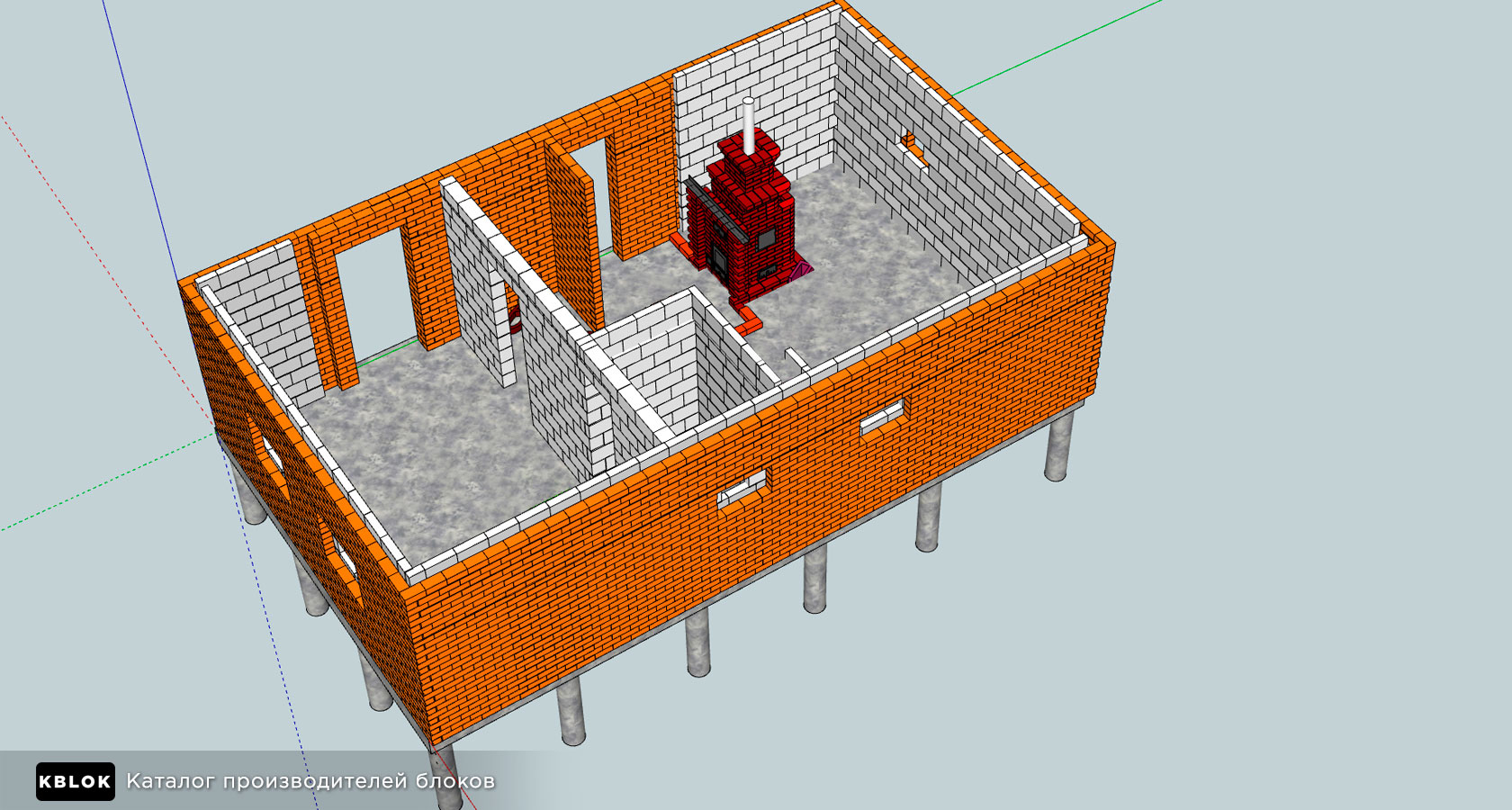 Баня из керамзитобетонных блоков: инструкция по изготовлению
