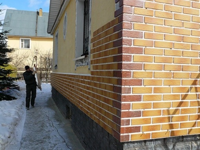 Фасадные утепленные панели для наружной отделки дома