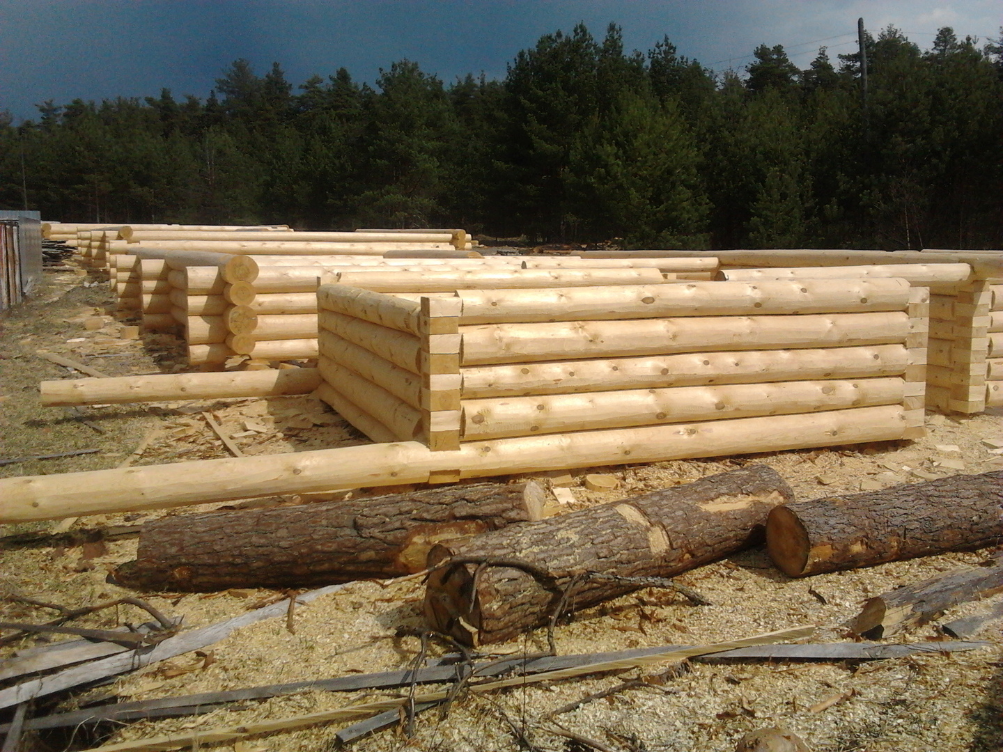 Какой материал выбрать для строительства деревянного дома