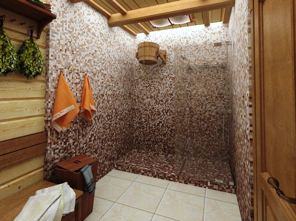 Интерьер бани: рекомендации по оформлению внутреннего пространства помещений бани с использованием различных материалов