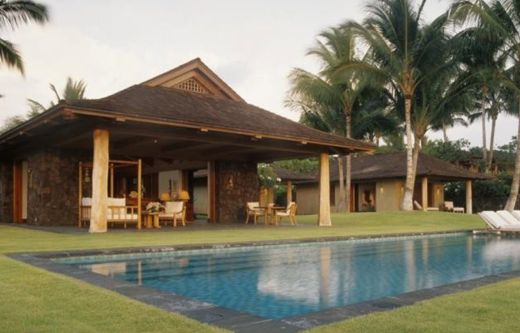 Баня с беседкой