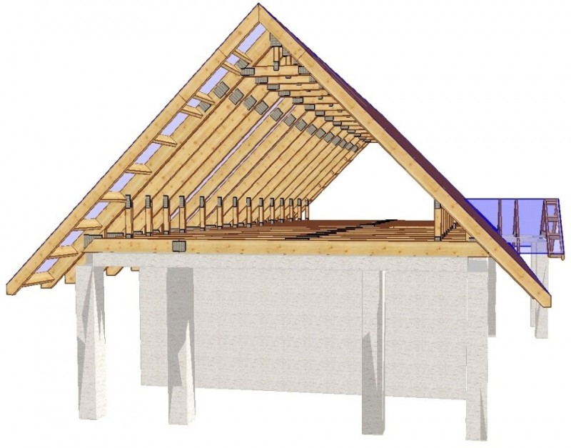 Крыша бани (плоская, двускатная): инструкция по возведению