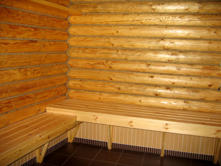 Как утеплить деревянную баню из бруса и бревен (снаружи и изнутри)
