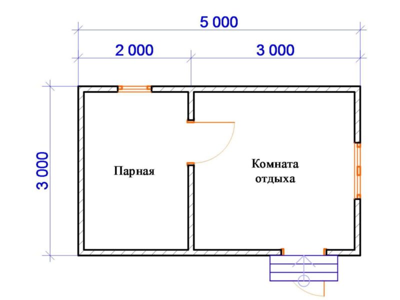 Баня 5 на 6: планировка, особенности составления проекта. варианты проектов бани 5х6 м