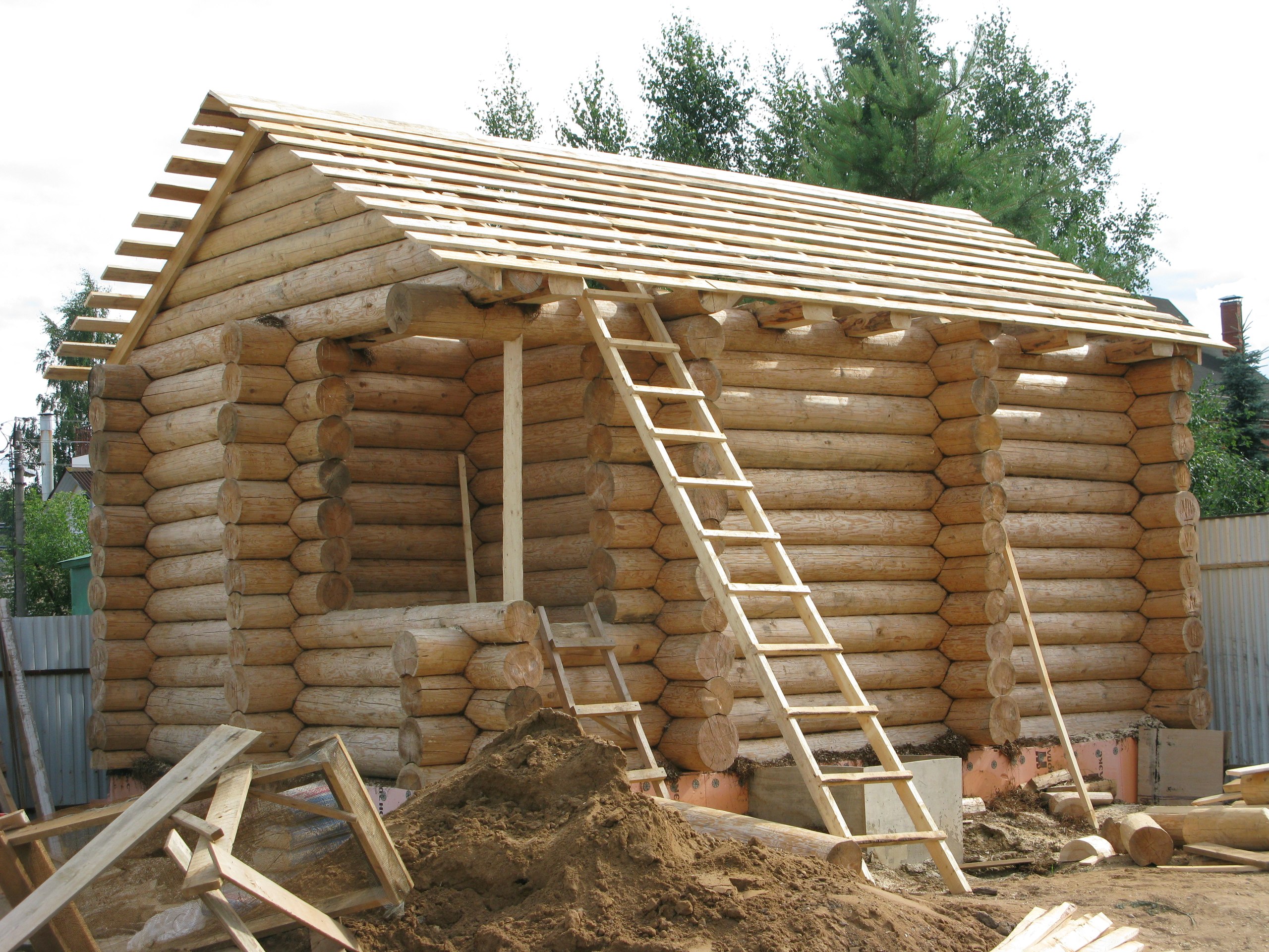 Как правильно построить баню от фундамента до крыши