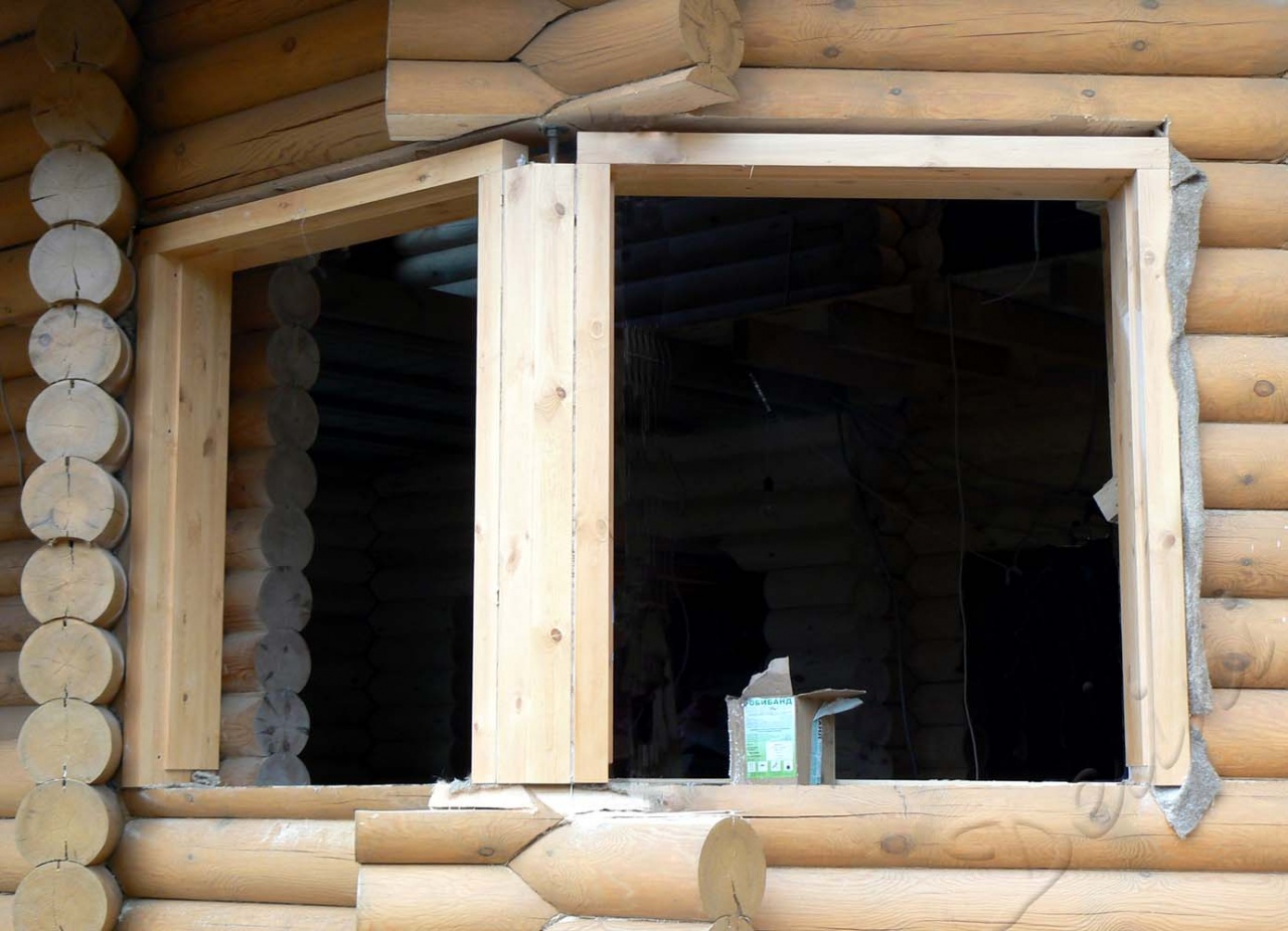 Строительство деревянного дома: окосячка для установки оконных и дверных коробок