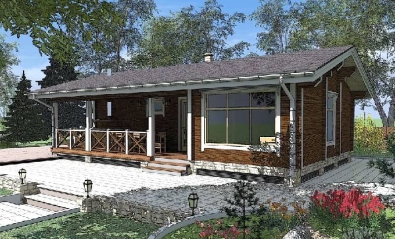 Летняя кухня с террасой под одной крышей дома: фото проектов, оптимальные размеры