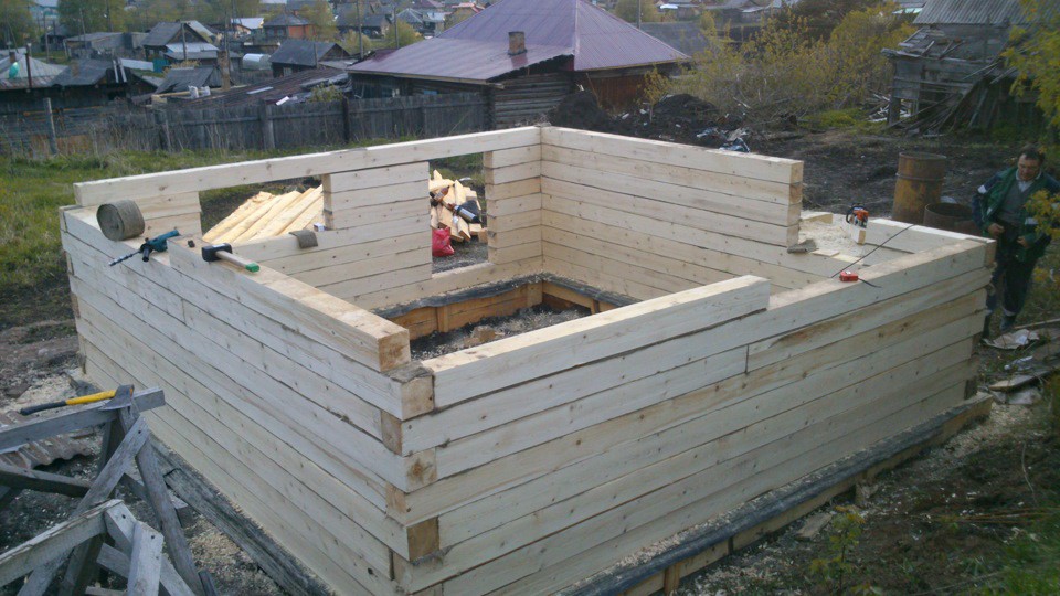 Баня из бруса (123 фото): строим двухэтажную баньку своими руками из профилированного и клееного материала площадью 4х3, готовые дома-бани