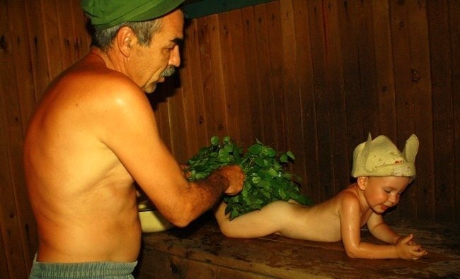 Польза посещения русской бани и финской сауны для здоровья человека, как приучить ребенка париться