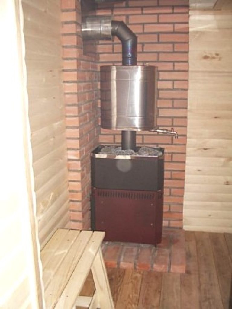 Устройство дымохода в бане для дровяной печи