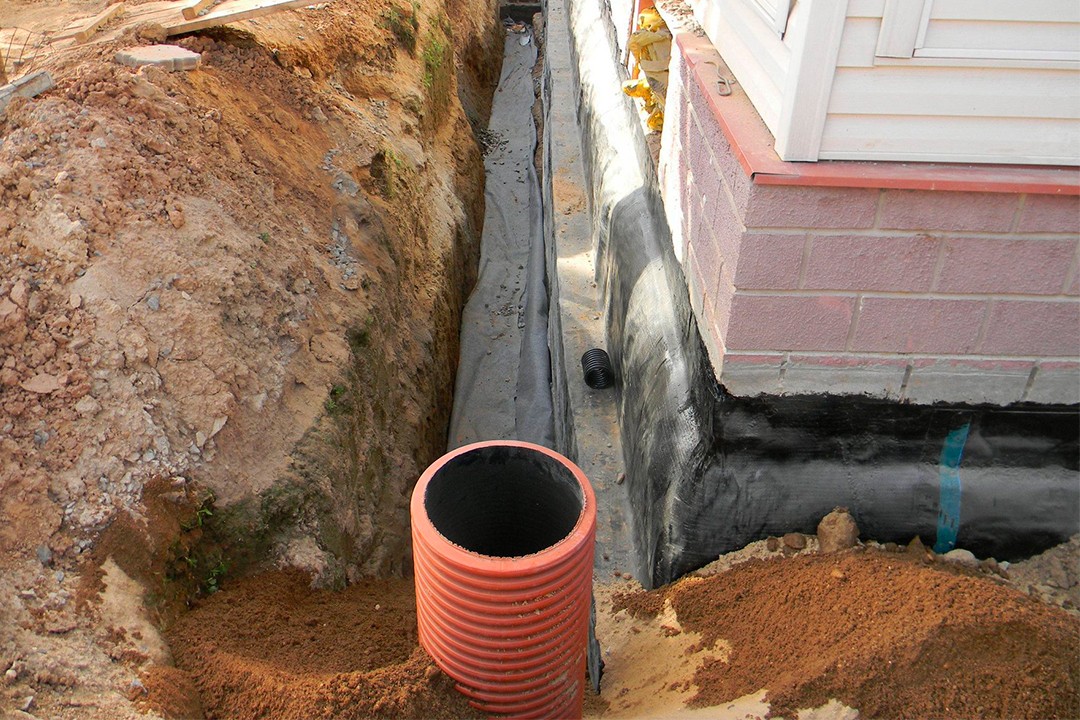 Пристенный дренаж фундамента: специфика обустройства системы отвода воды