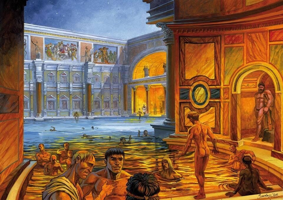Римские термы - бани в древнем риме | журнал медицинских статей «молодой врач»