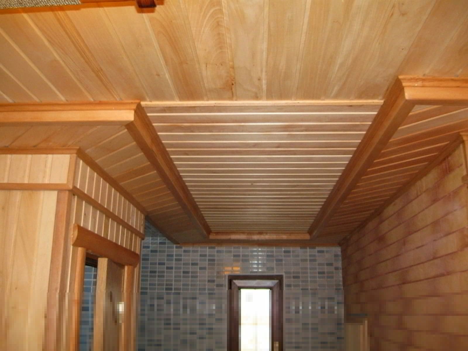 Потолок в парилке: устройство потолка в парной русской бани, как сделать дымоход, фото и видео