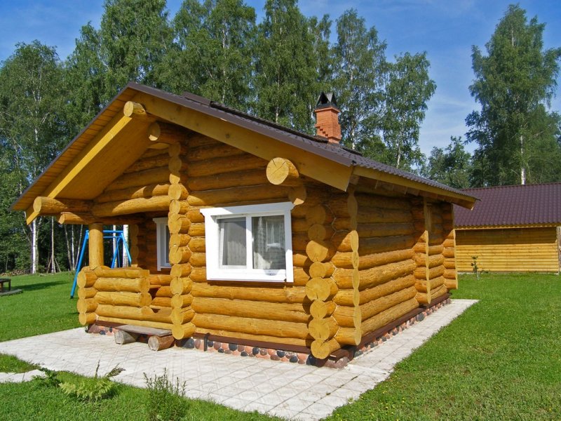 Бани из бревна: проекты деревянных бань из сруба, фото, цены на строительство в москве