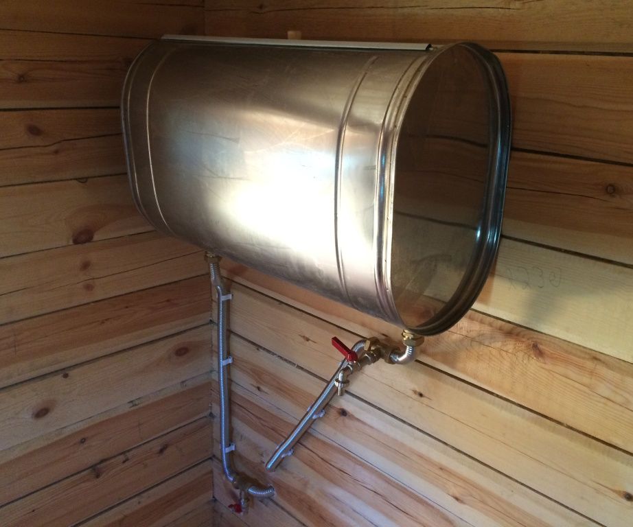 Бак для горячей воды в баню: как выбрать, где и как установить