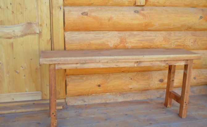 Мебель для бани и сауны из дерева