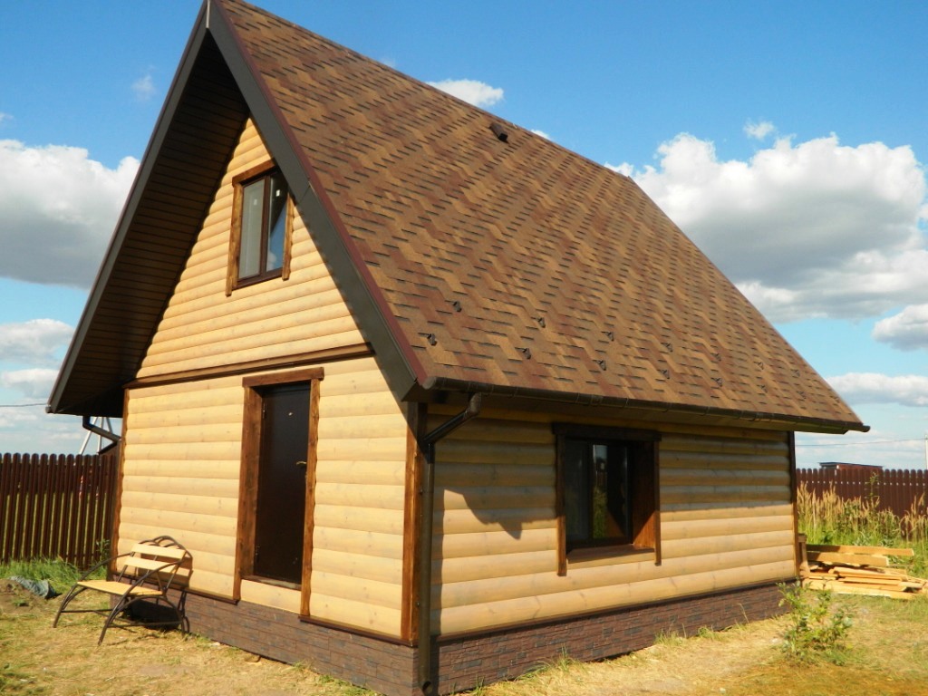 Чем можно обшить деревянный дом или баню?