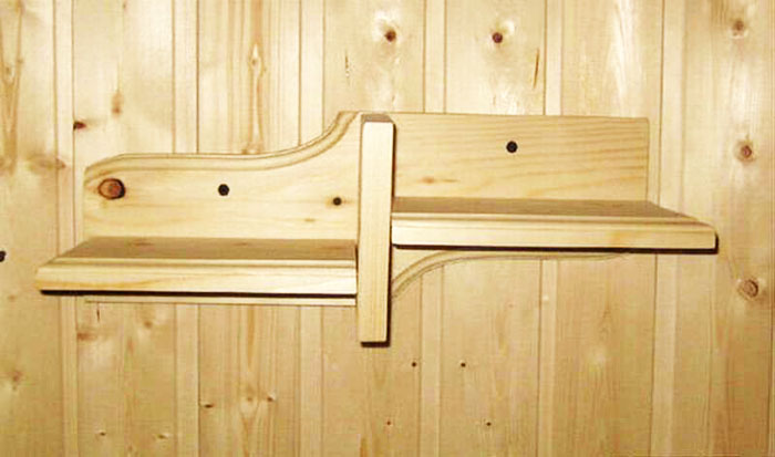 Полки в бане в парилке: как сделать лежаки и лавки в парной своими руками, ширина и высота конструкции вдоль стен сауны