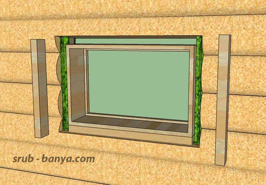 Окна в баню своими руками - задача посильная, как и установка. мы подскажем, как провести установку окна в бане из сруба, в парилке, как вставить деревянное окно или пластиковое, на какой высоте