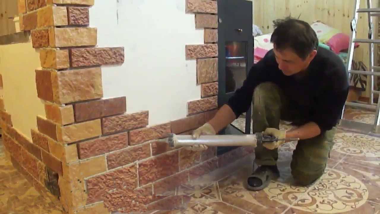 Облицовка печи керамической плиткой своими руками: выбираем способ для облицовки стен печей и делаем монтаж