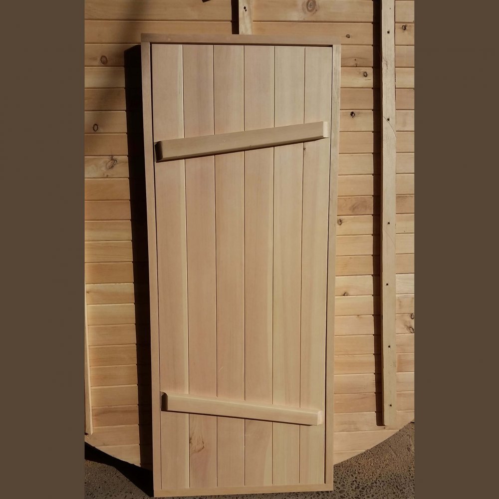 Размеры дверей для бани: стандартные самого полотна и с коробкой, длина и ширина банных проемов — в парилку, моечную, входного