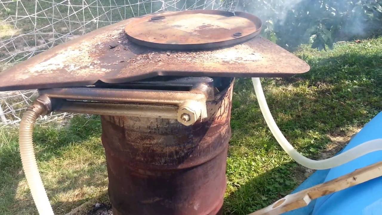Дровяная печь для бассейна: печка на дровах своими руками