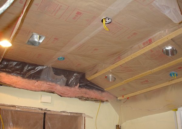 Пароизоляция для бани [сауны]: изнутри и на потолок