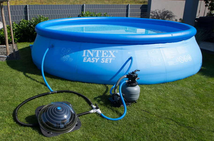 Подогреваем воду в бассейне на дачном участке — способы, советы и рекомендации